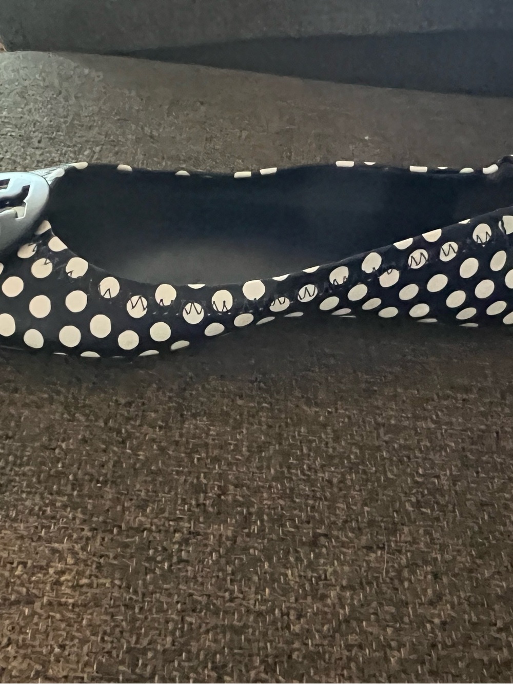 Tory Burch Ballet Flat Reva Minnie Travel Womens 7 - Picture 3 of 7